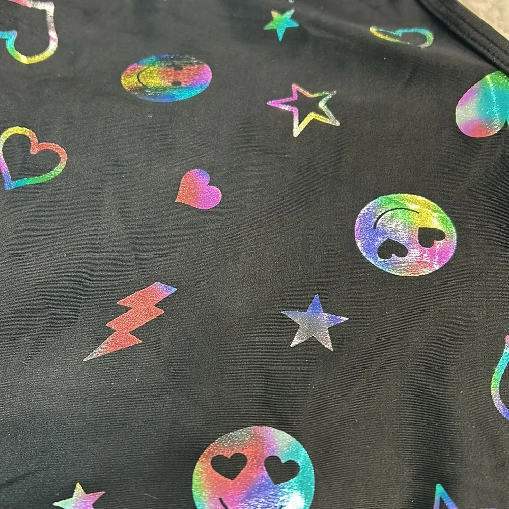 The Children’s Place foil Emoji swimsuit - Small (5-6) - New - Picture 3 of 7
